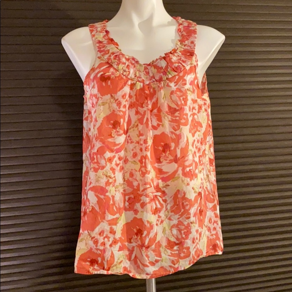 LOFT sleeveless blouse